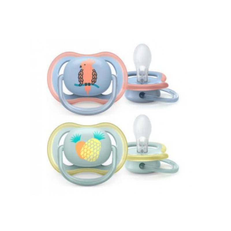 Philips Avent Ultra Air Chupeta Papagaio/Ananás 0-6M