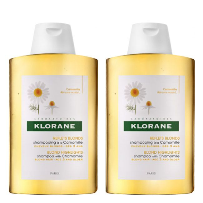 Klorane Capilar Champo Camomila 400ml Duo