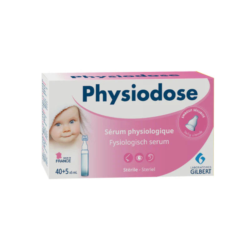 Physiodose Infantil Soro Fisiológico 15 x 5 ml