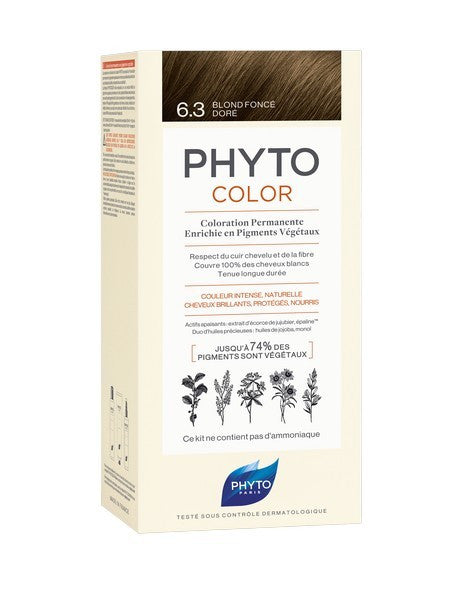 Phytocolor Col 6.3 Louro Escuro Dourad