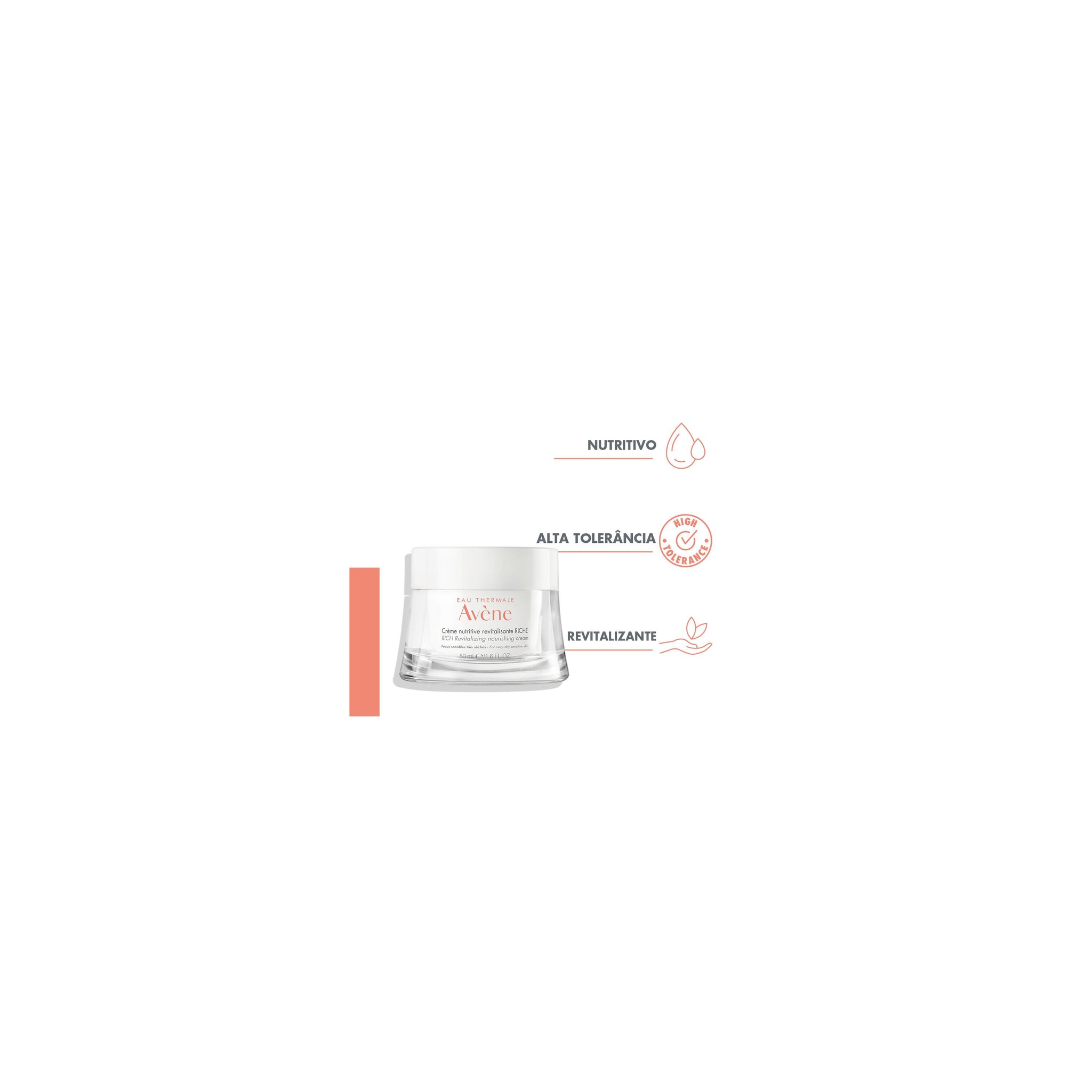Avène Crema Nutritiva Revitalizante Rica Les Essentiels, piel muy seca deshidratada