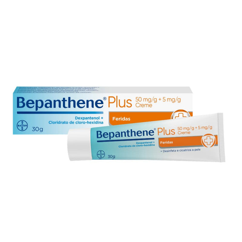 Bepanthene Plus Creme - Cicatrização e proteção antisséptica para a pele