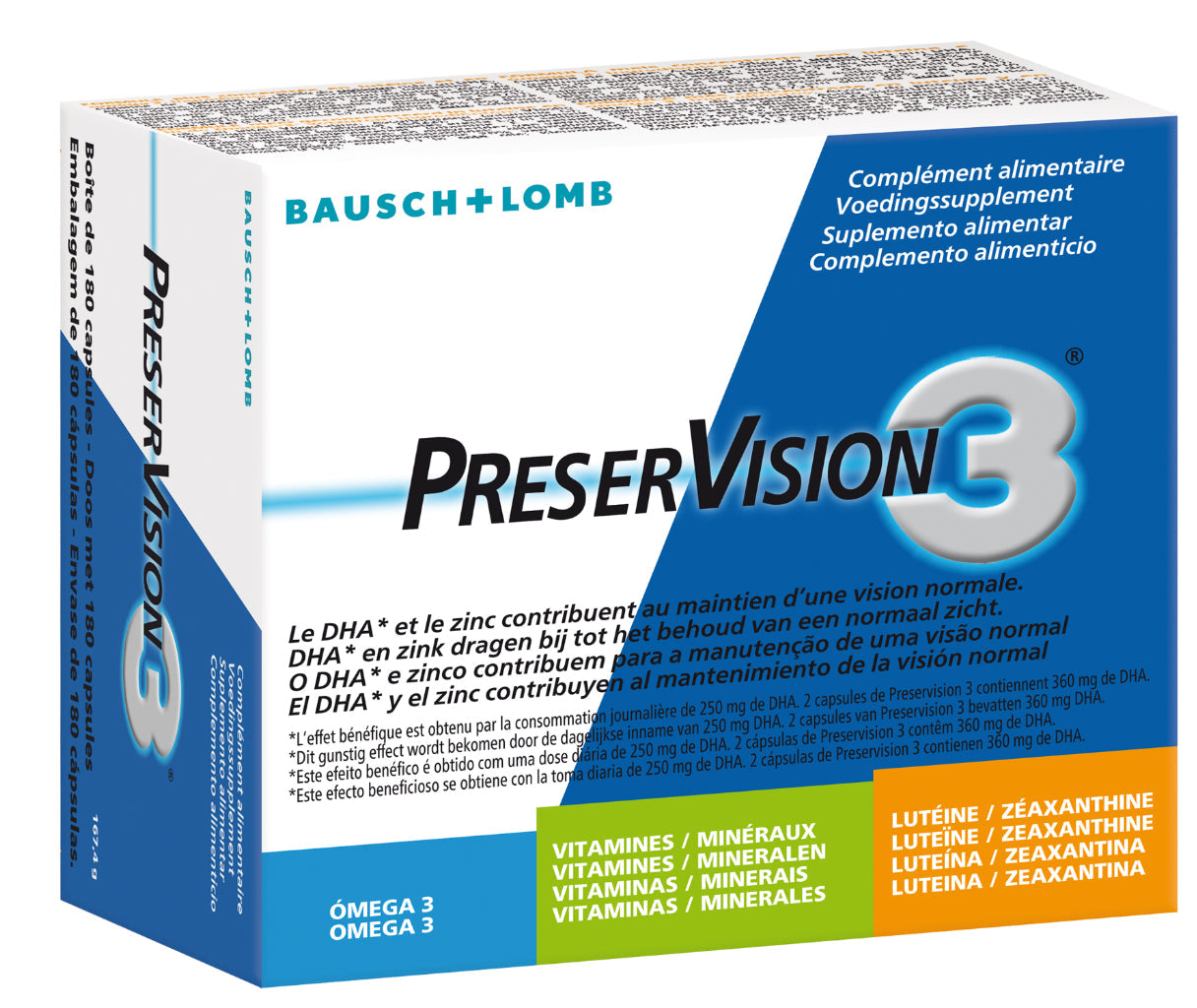 Preservision 3 180 Cápsulas
