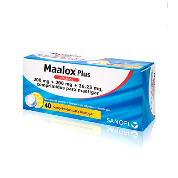 Maalox Plus 25 mg x 40 comprimidos