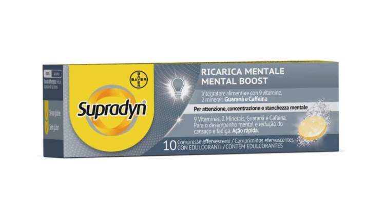 Supradyn Mental Boost x 10 comprimidos efervescentes