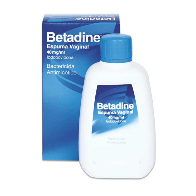 Betadine Espuma Ginecológica x 200 ml