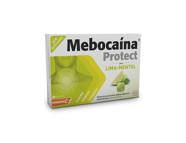 Mebocaína Protect Lima-Mentol x 20 pastilhas