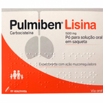 Pulmiben Lisina 1500mg 40 Saquetas