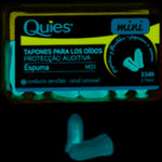 Quies Mini Tampao Espuma 3 Pares