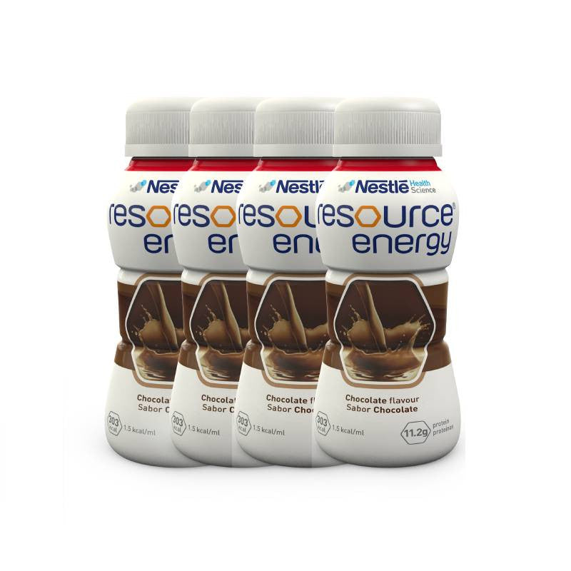 Nestlé Resource Energy Chocolate 4x200ml