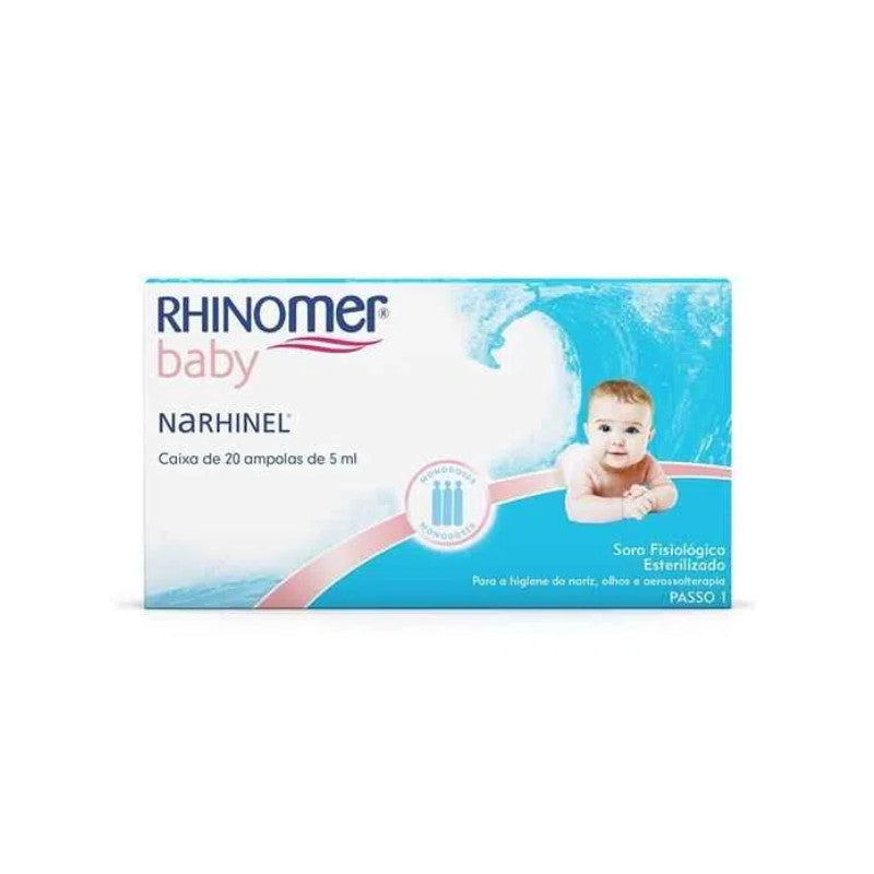 Rhinomer Baby Narhinel Soro Fisiológico 20x5ml