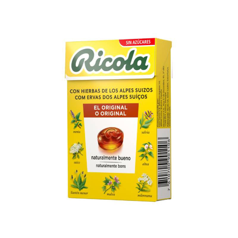 Ricola Reb S/ Ervas Suicas 50 G