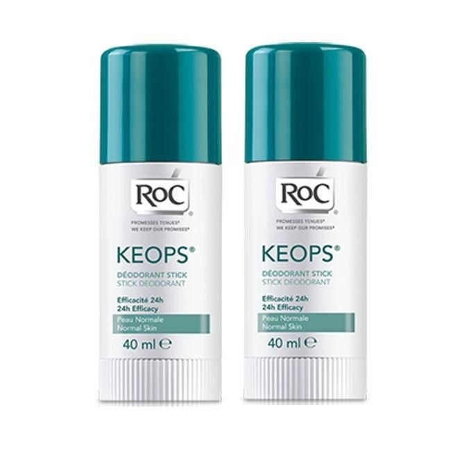 Roc Higiene Deo Keops Stick 40 mL Promo Duo