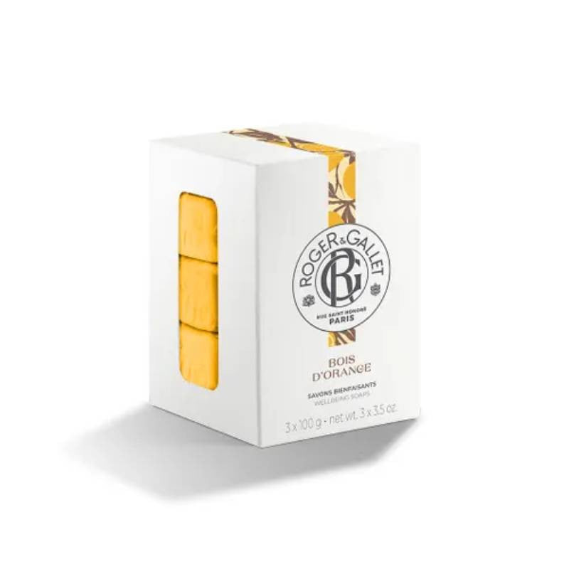 Roger & Gallet Bois D'Orange Trio Sabonete 3x100g