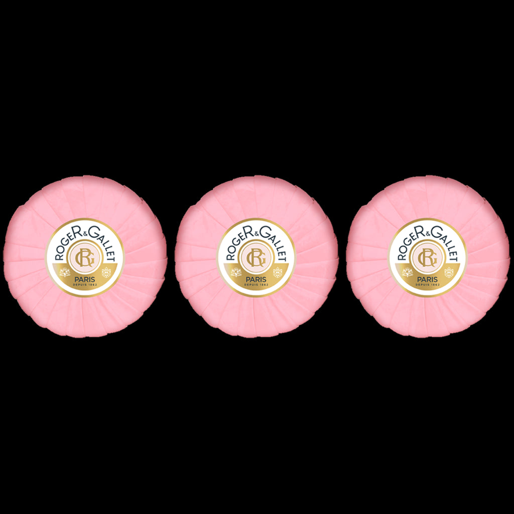 Roger & Gallet Rose Trio Sabonetes 3x100g