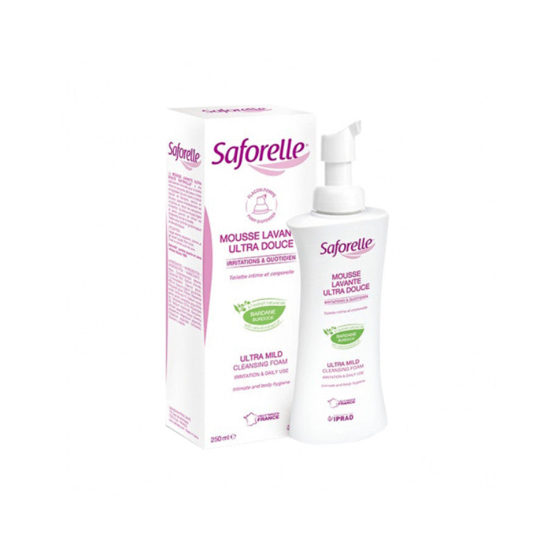 Saforelle Espuma de Limpeza Ultra-Suave 250mL