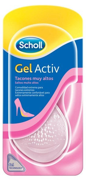 Scholl Palmilhas Gelactiv Saltos Muito Altos