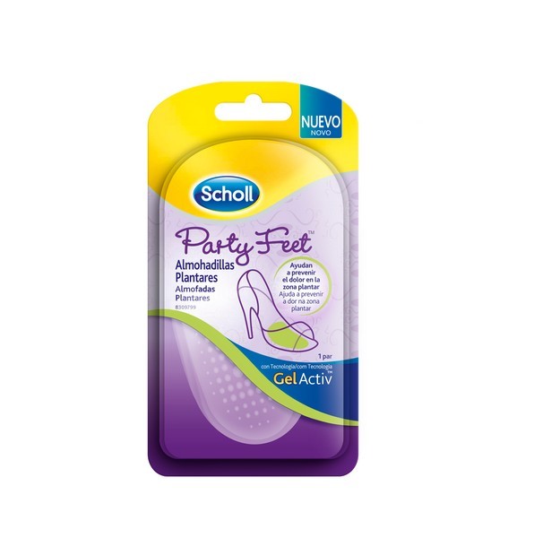 Scholl Palmilhas Party Feet Almofada Plantar