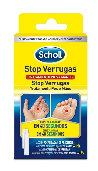 Scholl Stop Verrugas Pés E Mãos