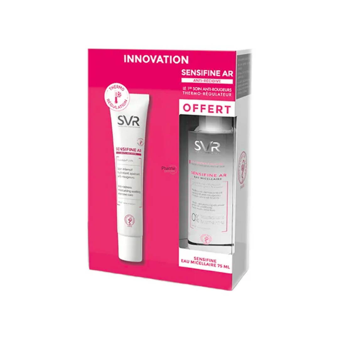 SVR SENSIFINE AR CR SPF50+ 40ML + DE REGALO AGUA MICELAR 75ML