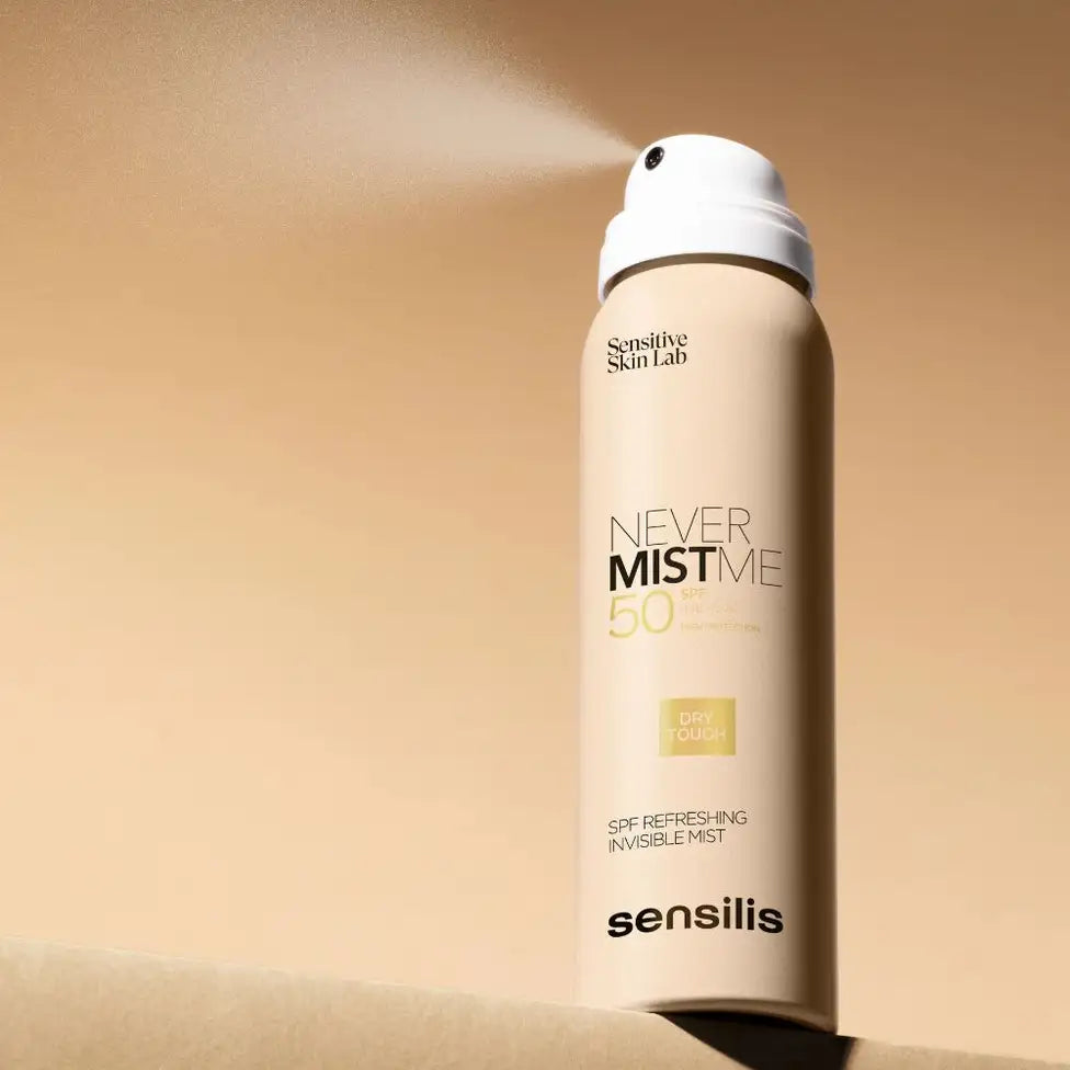 Sensilis Never Mist Me Bruma Invisible Refrescante FPS 50 100 ml (3,38 fl oz)