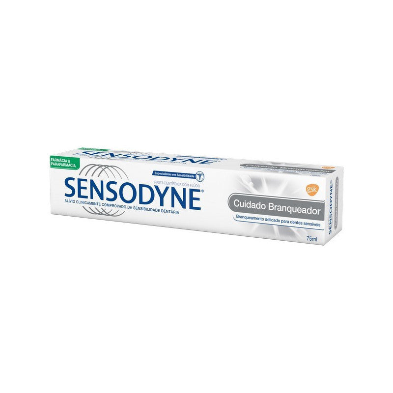 Sensodyne Cuidado Branqueador Pasta Dentes 75mL