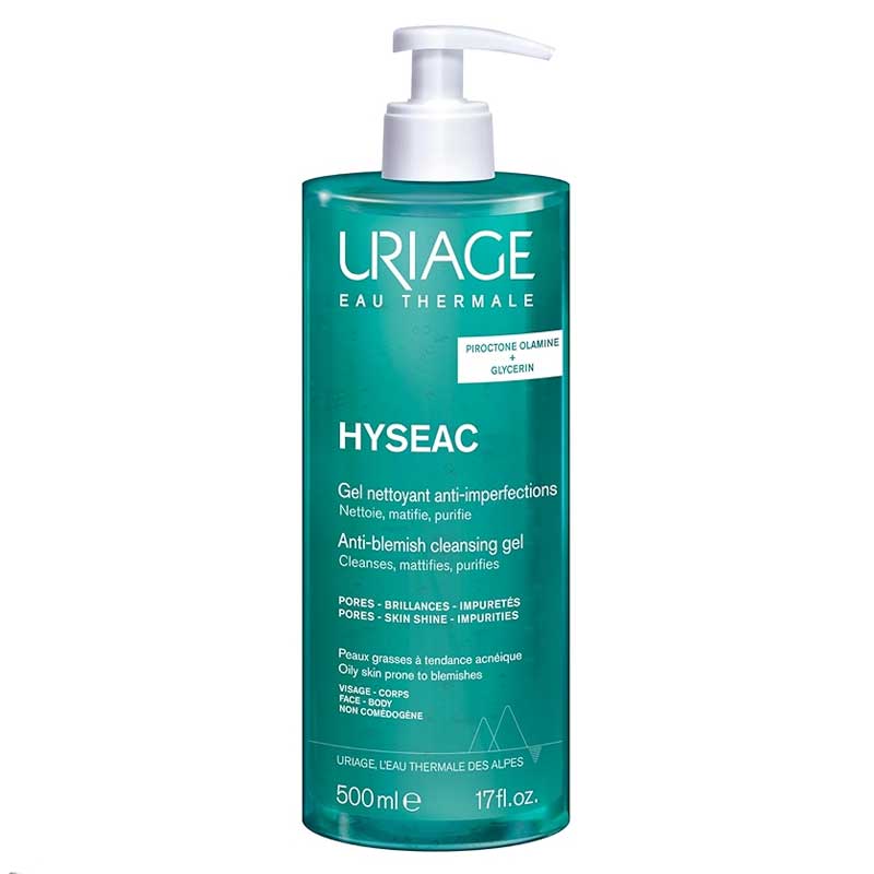 Uriage Hyséac Gel de Limpeza 500 ML