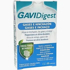 GAVIDIGEST GASES E INCHAÇO CÁPS X30