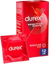 Durex Preservativos Sensitivo Suave x 12