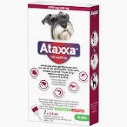 ATAXXA SOL PIP 1250/250MG PERRO10-25KG X3