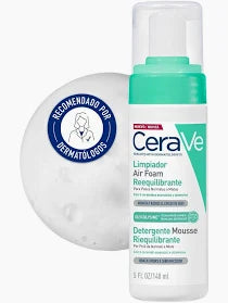 Cerave Air Foam de Limpeza Reequilibrante 148ml