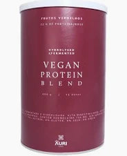 AURIFOODS PROTEÍNA FRUTOS VERMELHOS VEGETAL FERM/HIDROL  450G