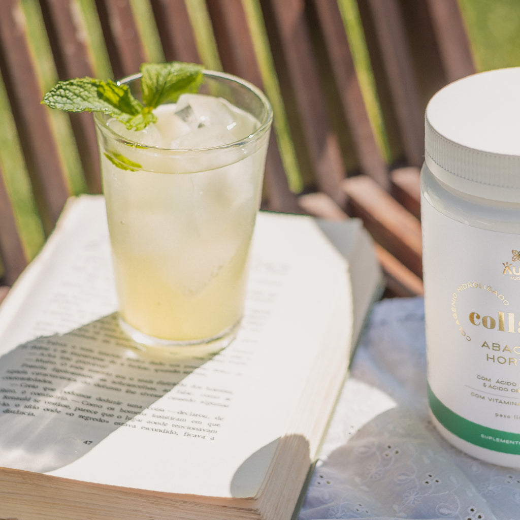 Auri Foods Collagen Abacaxi e Hortelã Verisol – 150g