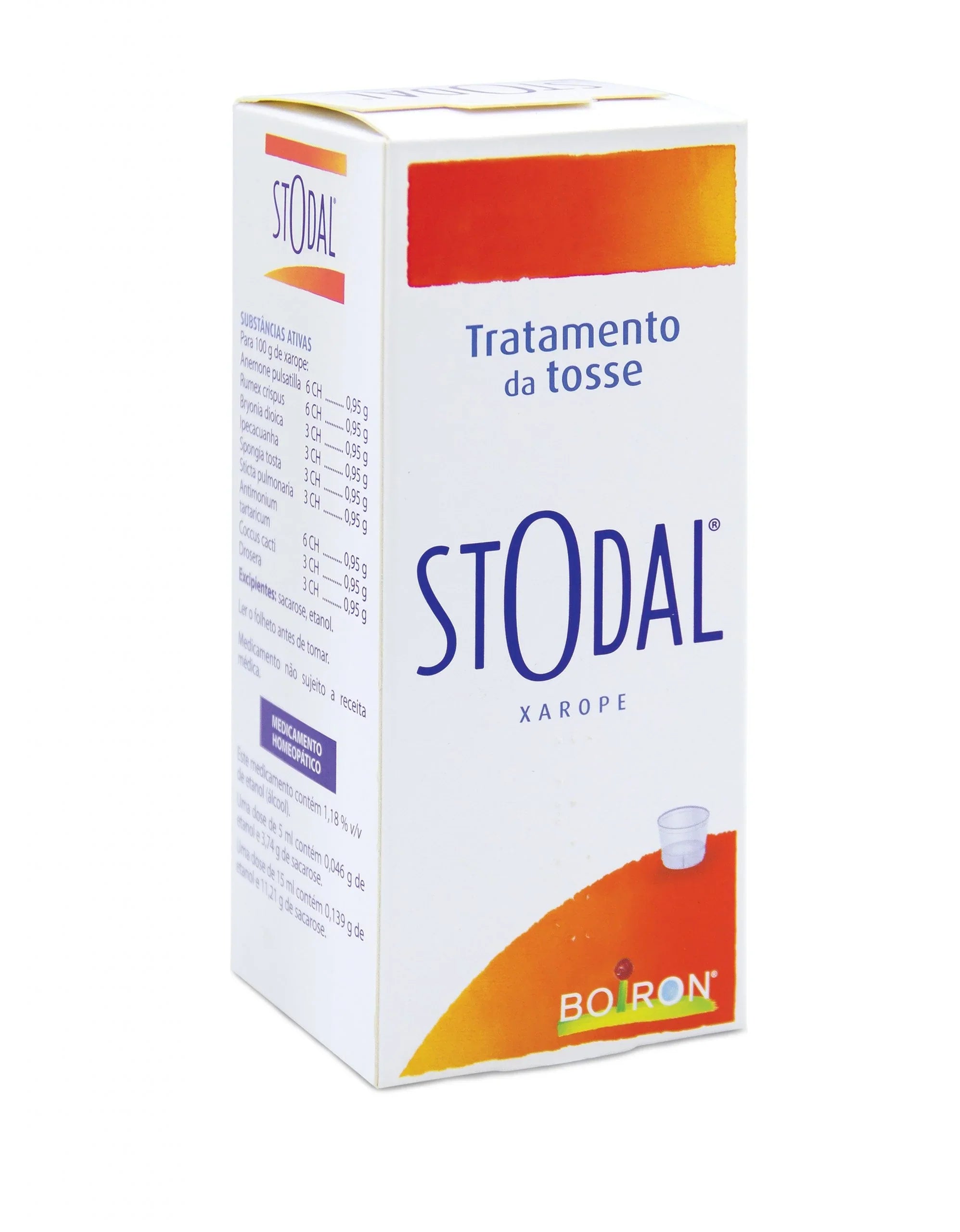 Stodal Xarope, tratamento homeopático para tosse seca e produtiva.