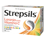 Strepsils Laranja com Vitamina C x 36 Pst