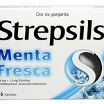 Strepsils Menta Fresca 16 pastilhas