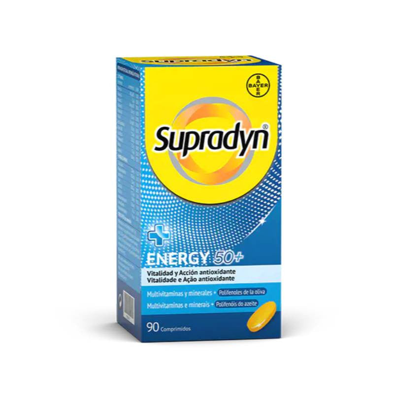 Supradyn Energy 50+ Comprimidos x90