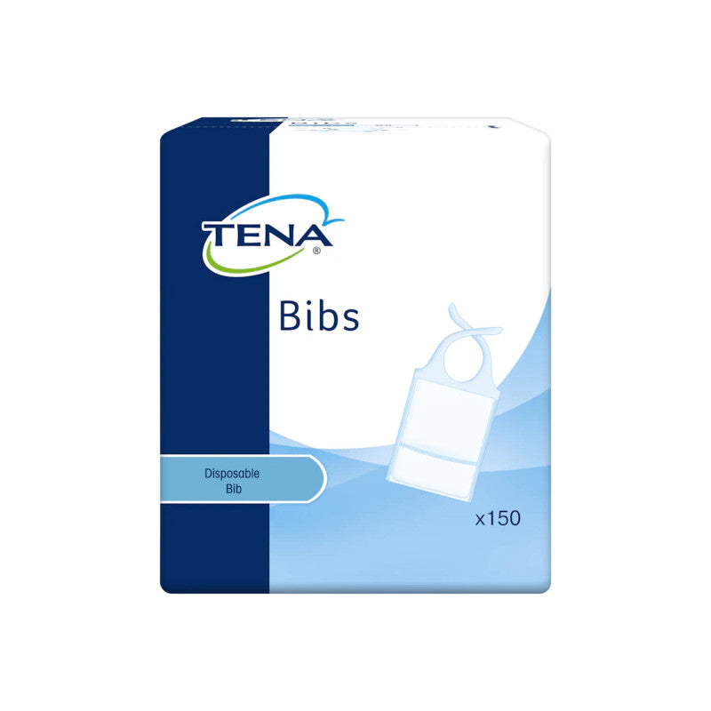 TENA Bibs Babetes Descartáveis M/L x150