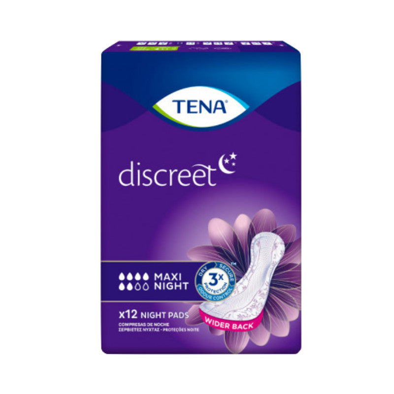 TENA Lady Discreet Maxi Night Pensos x12