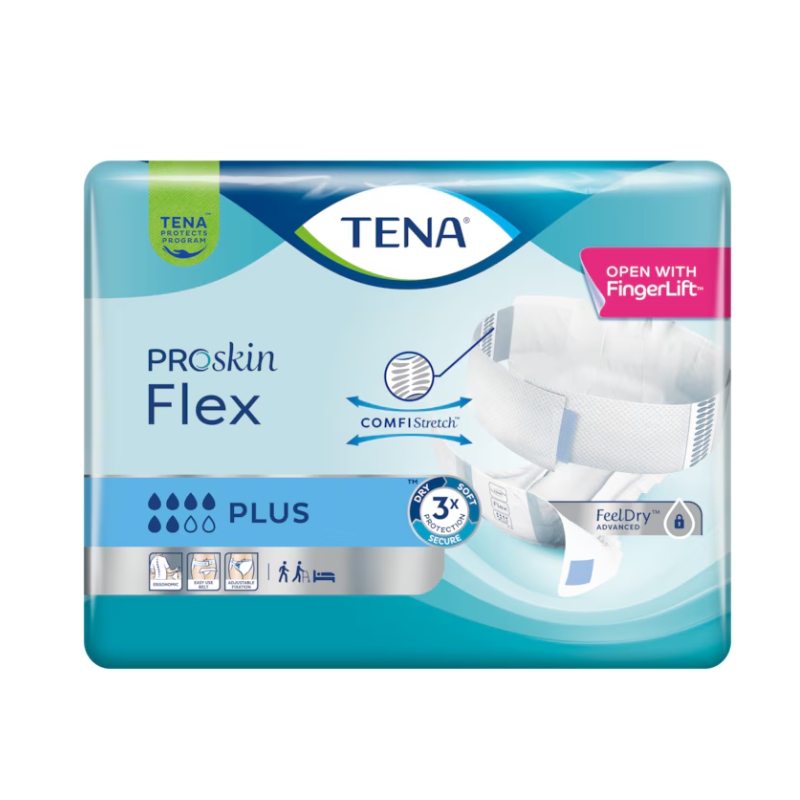 TENA FLEX PLUS TS X 30 PAÑALES