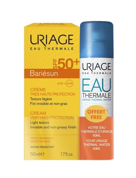 Uriage Bariesun Spf50+ Creme C Perfume 50mL+Oferta Eau Therm