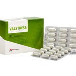 Valstress – Suplemento natural para o stress e sono reparador com valeriana, passiflora e melatonina.