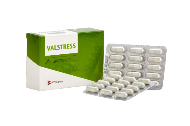 Valstress – Suplemento natural para o stress e sono reparador com valeriana, passiflora e melatonina.