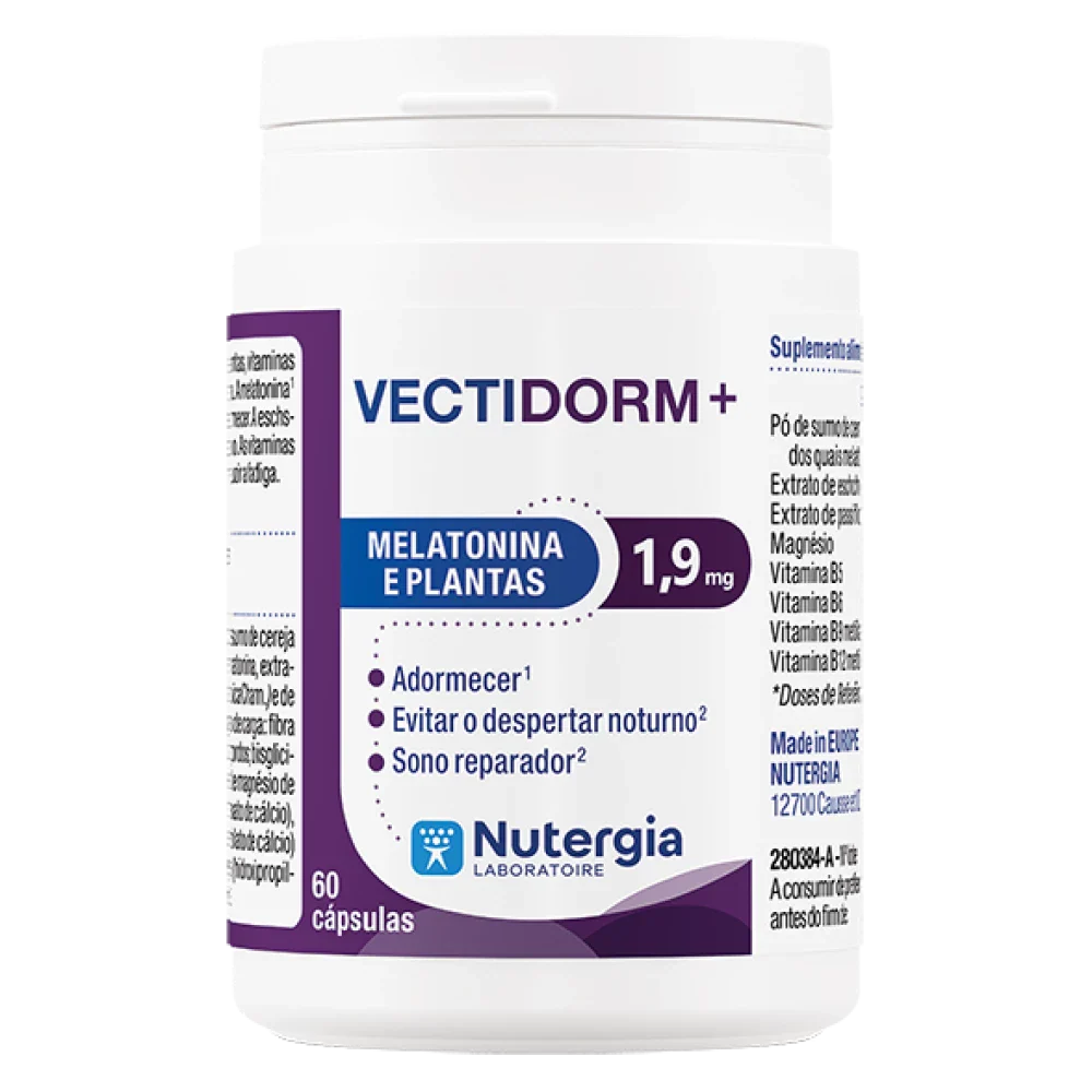 Nutergia Vectidorm Plus+ - 60 Cápsulas