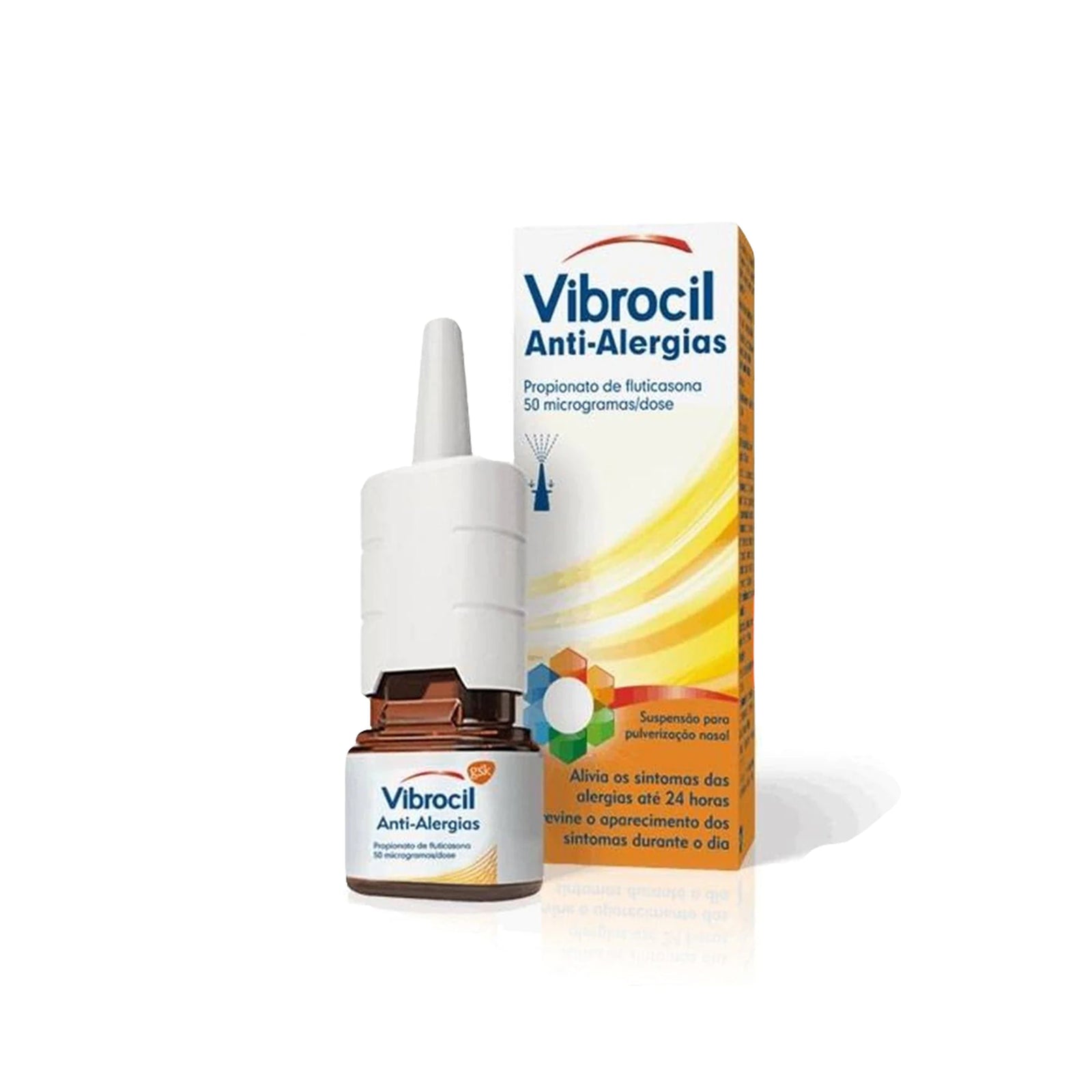 Vibrocil Anti-Alergias 50 mg/Dose x60 Doses Suspensão Pulverização Nasal