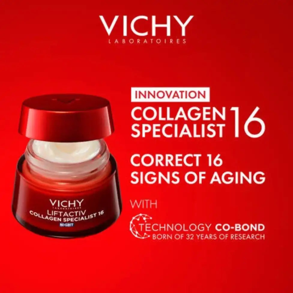 Vichy Liftactiv Collagen Specialist Night Cream 50 ml (1,69 fl oz)