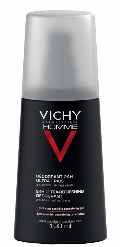Vichy Homme Desodorizante Vaporizador Ultrafresco 100mL