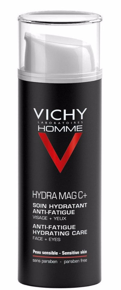 Vichy Homme Hydra Mag C + Hidratante Antifadiga Rosto E Olhos 50mL