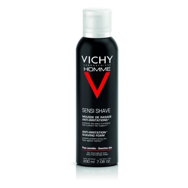 Vichy Homme Mousse De Barbear Anti-Irritações 200mL