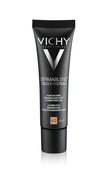 Vichy Maquilhagem Dermablend Base Fluída Corretora 3D (45) 30mL